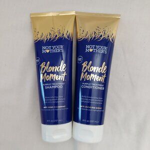 2 Not your Mother's Shampoo Conditioner Blonde Moment purple treatment hair 8 oz